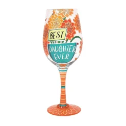Wine Glass Best Daughter Ever