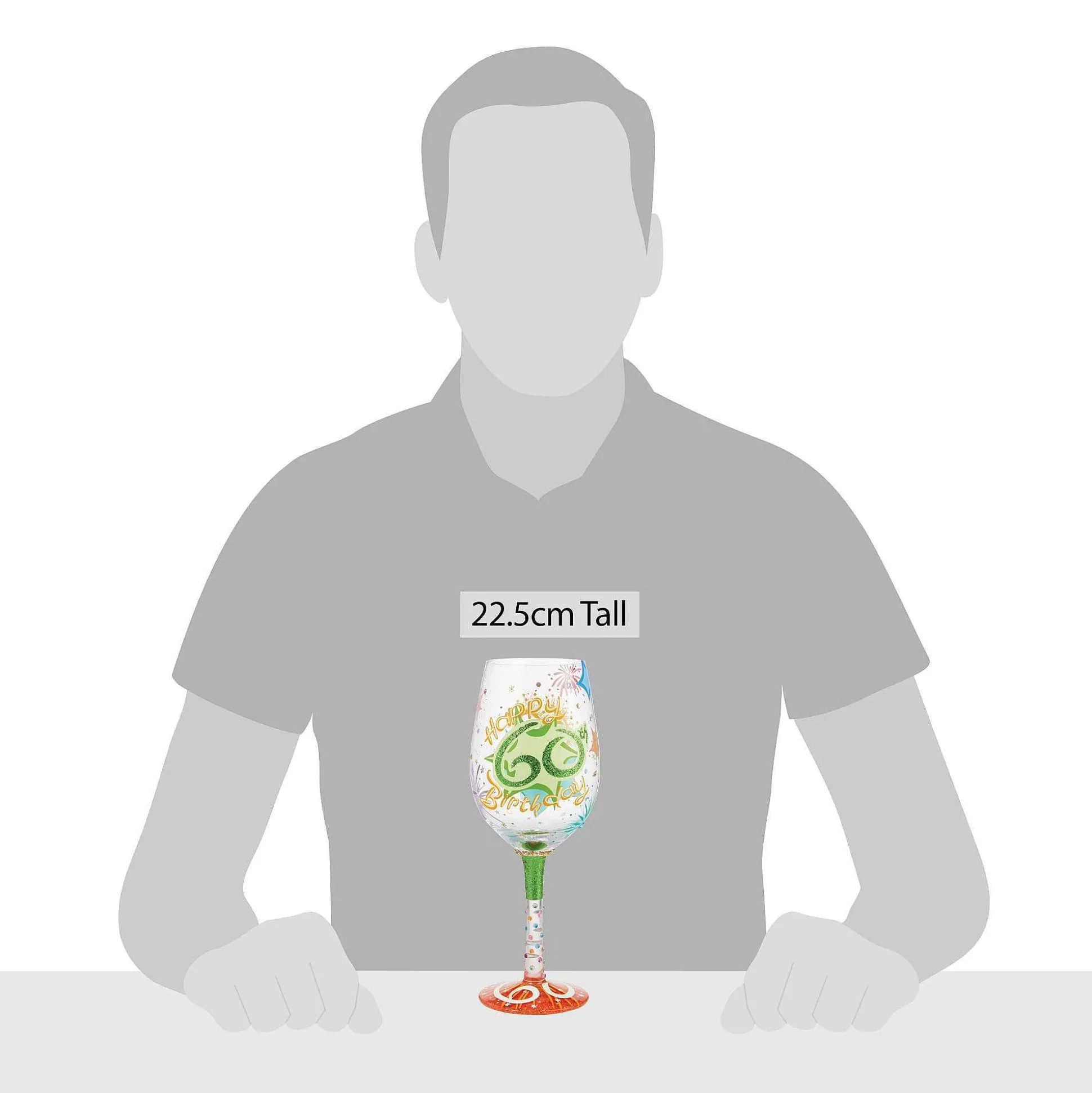 Wine Glass Happy 60Th Birthday