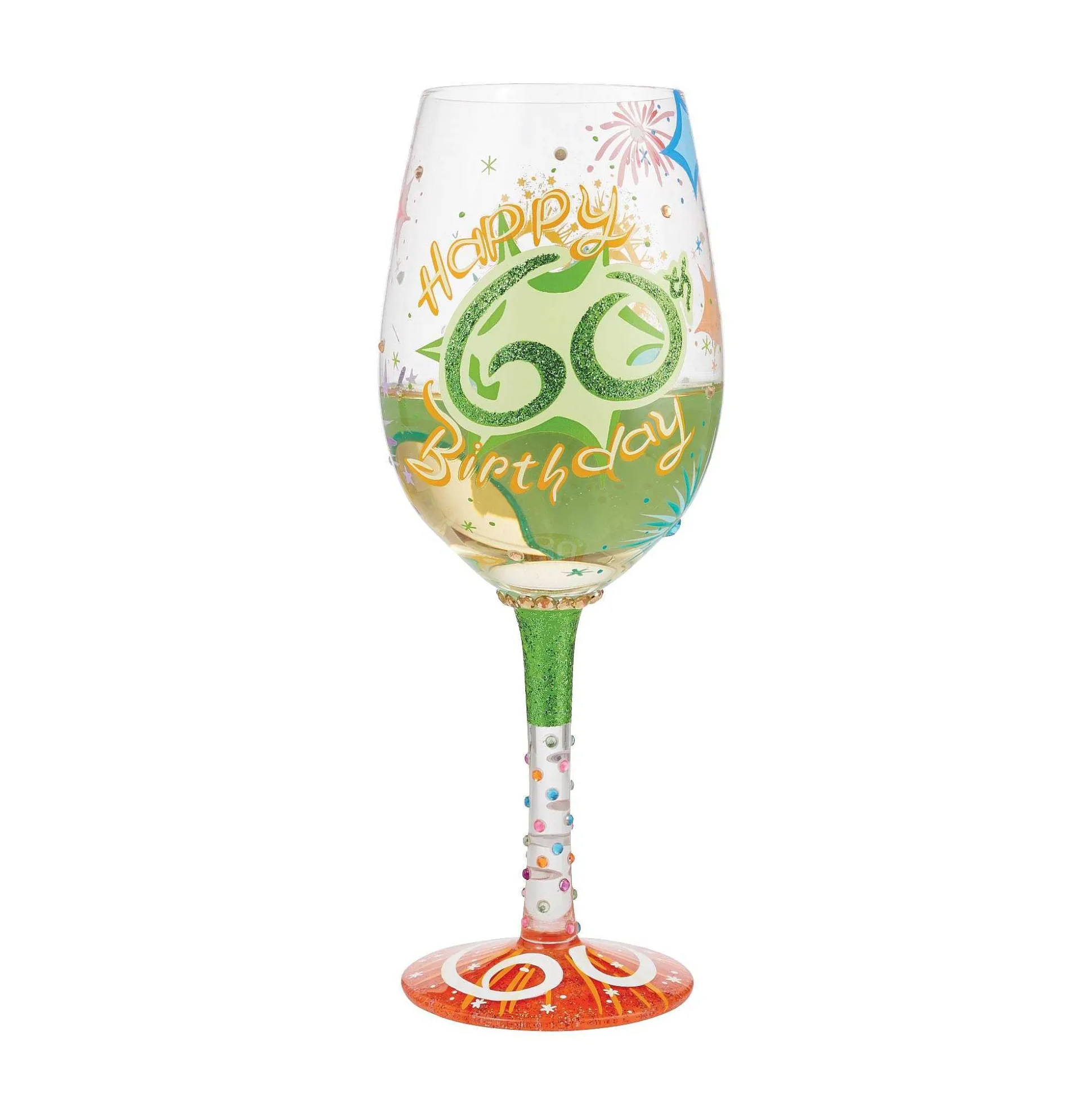 Wine Glass Happy 60Th Birthday