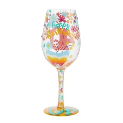 Wine Glass Happy 40Th Birthday