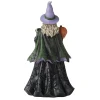Witch With Pumpkin And Scene